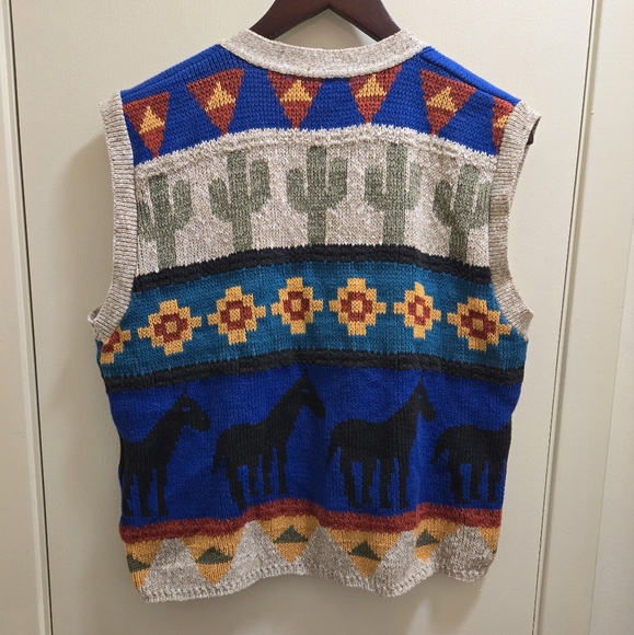 Vintage Sweater Loft Sweater Vest - Picture 3 of 4